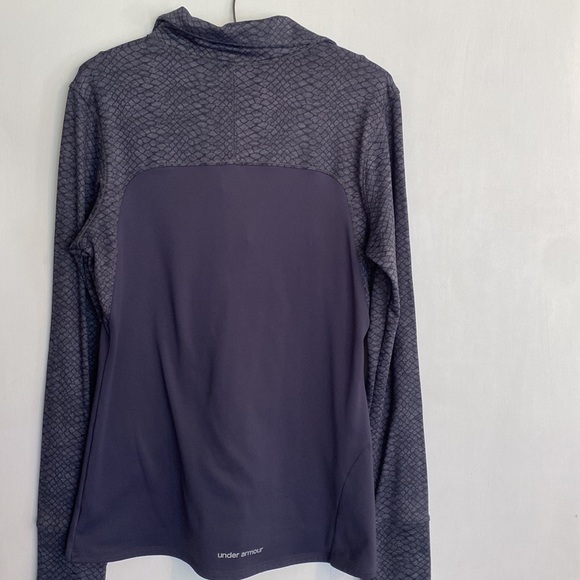 Under Armour Cold Gear Fitted 1/4 Zip Snake Print - Picture 4 of 5